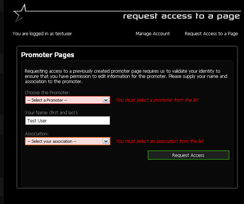 Gain Page Access Shot 4 Gain Page Access Shot 4
