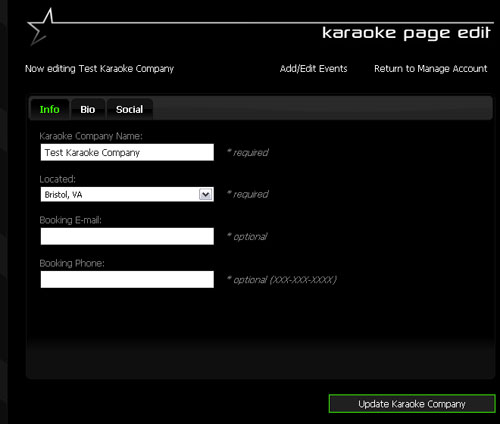Manage Account Shot 3 Manage Account Shot 3