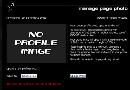 Manage Account Shot 8 Manage Account Shot 8